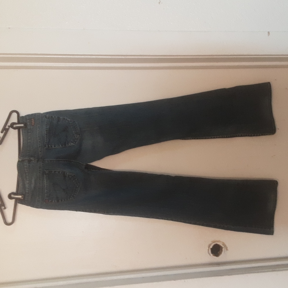 Silver Wide Leg/ Bootcut " Tina " Jeans Sz 26/33